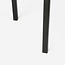 Mica Decorations Ascot Pflanzenständer aus Eisen - Schwarz - L37,5 × B37,5 × H39,5 cm