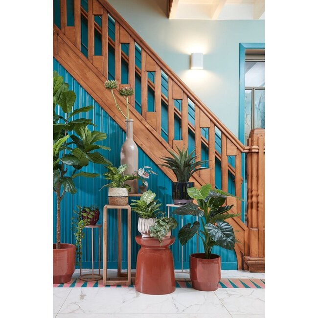 Plantenmanden set Wit 2Zeegras