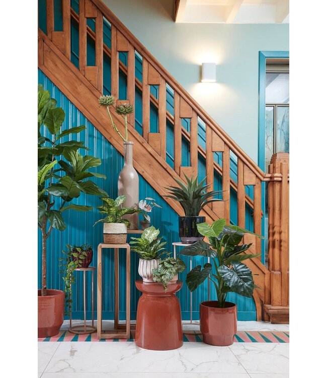 Plantenmanden set Wit 2Zeegras