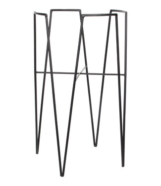 Mica Decorations Plantenstandaard Zwart 1Ijzer