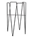 Plantenstandaard Zwart 1Ijzer