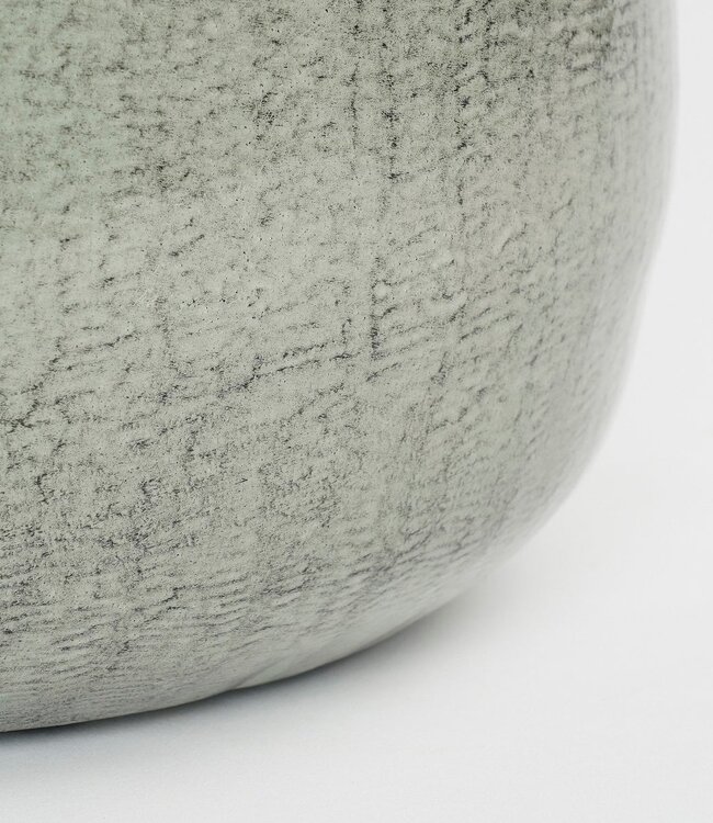 Bloempot binnen Lichtgrijs 1Ijzer