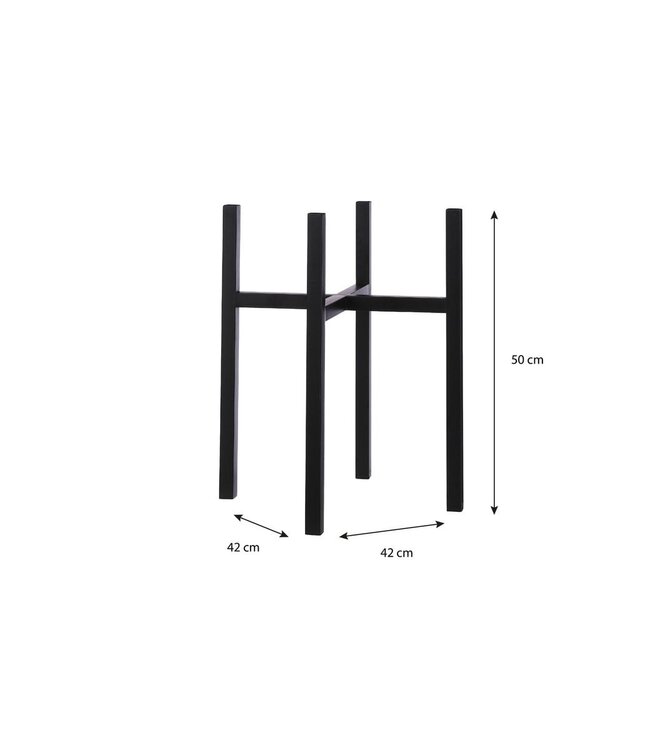 Plantenstandaard Zwart 1Ijzer