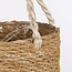 Mica Decorations Atlantic Pflanzkorb aus Jute - Hellbraun - H16 × Ø16 cm