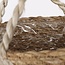 Mica Decorations Atlantic Pflanzkorb aus Jute - Hellbraun - H16 × Ø16 cm