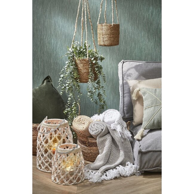 Plantenmand set Lichtbruin 2Zeegras