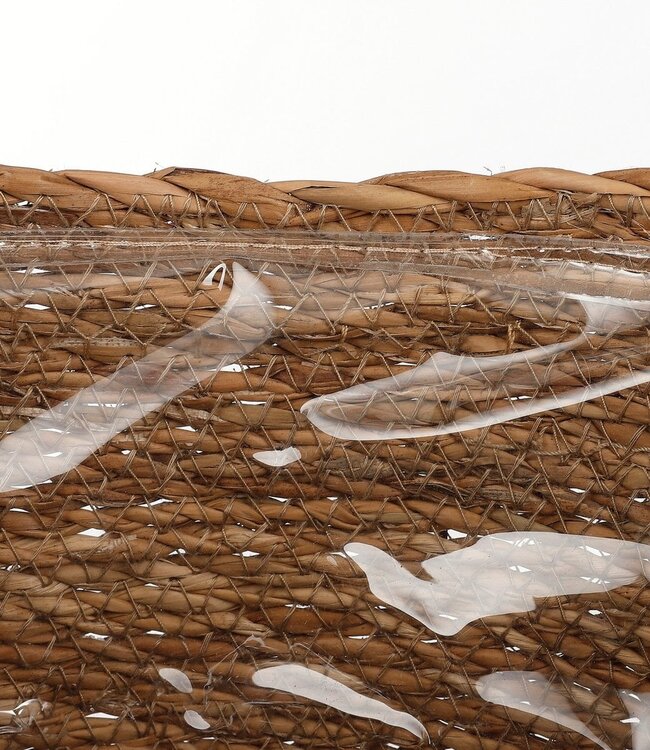 Plantenmand set Lichtbruin 3Zeegras