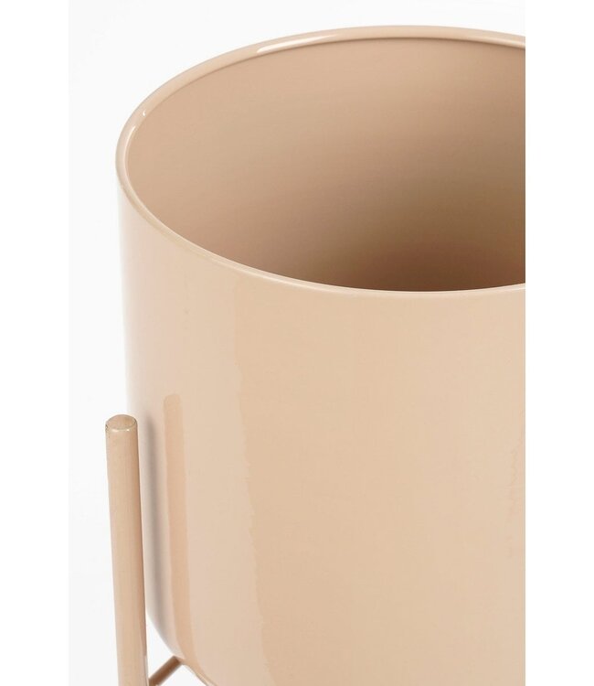 Bloempot binnen Bruin 1Ijzer