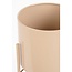 Mica Decorations Colyn Iron Plant Pot on Stand - Brown - H60 cm