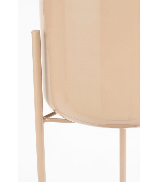 Bloempot binnen Bruin 1Ijzer