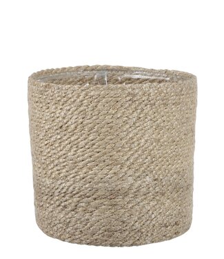Mica Decorations Plantenmand Crème 1Jute