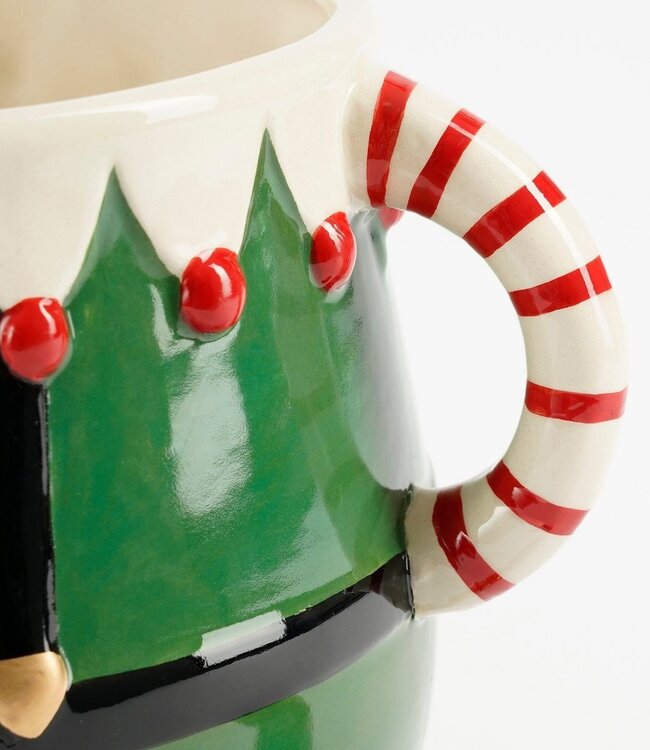 Kerst bloempot binnen Groen 1Steen