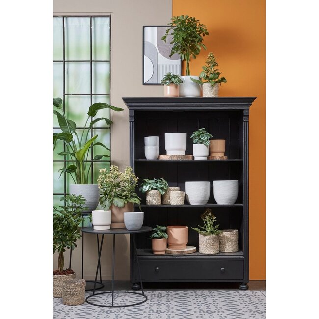 Plantenmand Crème 1Jute