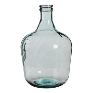Mica Decorations Diego Flaschenvase aus Glas - Transparent - H42 × Ø27 cm