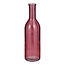 Mica Decorations Decoratieve fles Donkerrood 1Glas