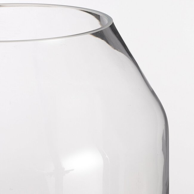 Mica Decorations Dali Vase aus Glas - Transparent - H33 × Ø25 cm