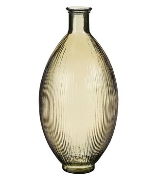 Mica Decorations Decoratieve fles Lichtbruin 1Glas