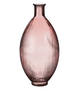 Mica Decorations Decoratieve fles Lichtroze 1Glas