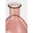 Mica Decorations Firenza Glass Bottle Vase - Light Pink - H59 cm
