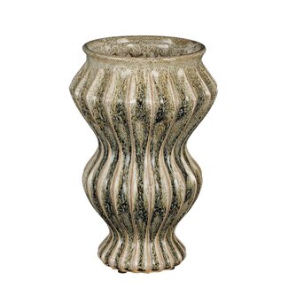 Mica Decorations Pippa Ceramic Vase - Green