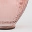 Mica Decorations Firenza Flaschenvase aus Glas - Hellrosa - H59 cm