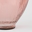 Mica Decorations Firenza Glass Bottle Vase - Light Pink - H59 cm