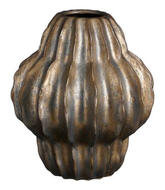 Mica Decorations Vaas Brons 1Keramisch