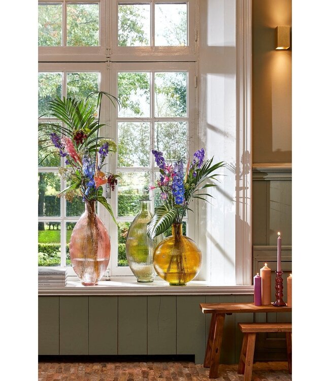 Decoratieve fles Lichtroze 1Glas