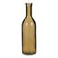 Mica Decorations Rioja Flaschenvase aus Glas - Ocker