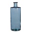 Mica Decorations Decoratieve fles Blauw 1Glas