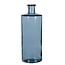 Mica Decorations Guan Glass Bottle Vase - Blue - H40 × Ø15 cm