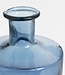Decoratieve fles Blauw 1Glas