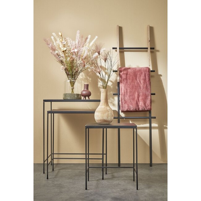 Vaas Lichtbruin 1Paulownia hout