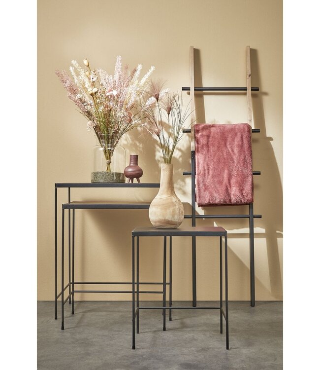 Vaas Lichtbruin 1Paulownia hout