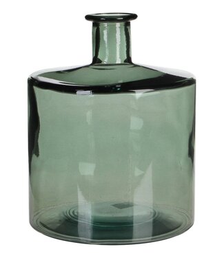 Mica Decorations Decoratieve fles Grijs 1Glas