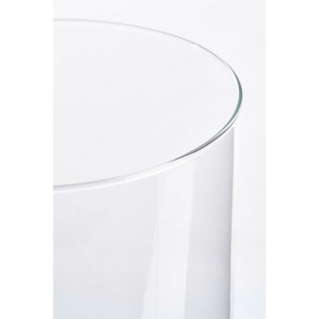 Mica Decorations Carly Vase aus Glas - Transparent - H40 × Ø19 cm