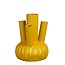 Mica Decorations Vaas Geel 1Klei