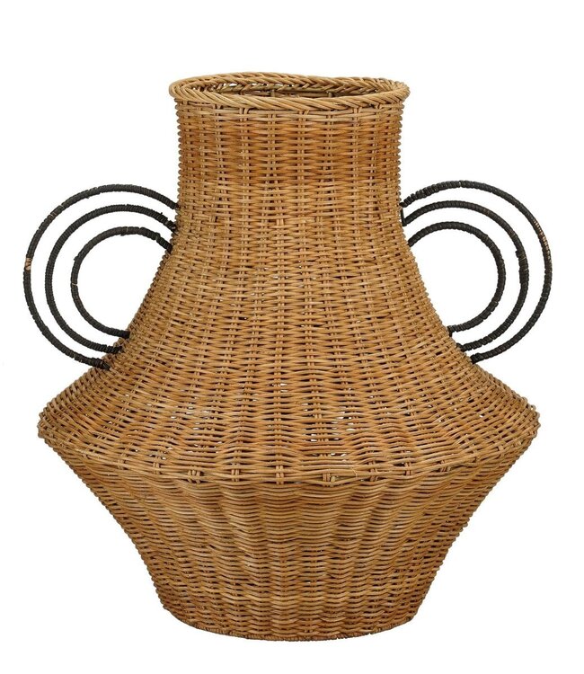 Decoratieve vaas Lichtbruin 1Rotan hout