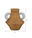 Decoratieve vaas Lichtbruin 1Rotan hout