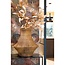 Mica Decorations Fabiola Rattan Decorative Vase - Light Brown - H43 cm