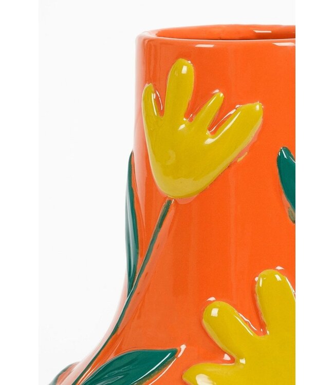 Vaas Oranje 1Keramiek