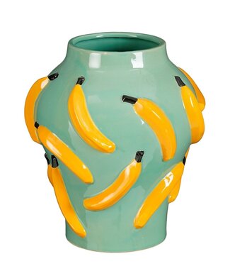 Mica Decorations Vaas Groen 1Keramiek