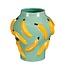 Mica Decorations Moza Ceramic Vase - Green - H30 cm