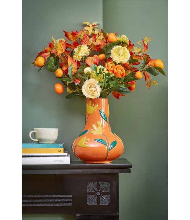 Vaas Oranje 1Keramiek