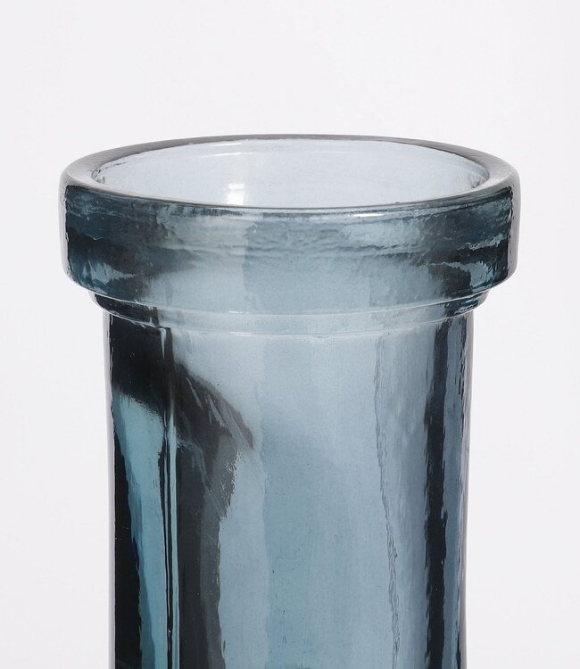 Decoratieve fles Lichtblauw 1Glas