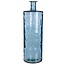 Mica Decorations Guan Glass Bottle Vase - Blue - H75 × Ø25 cm