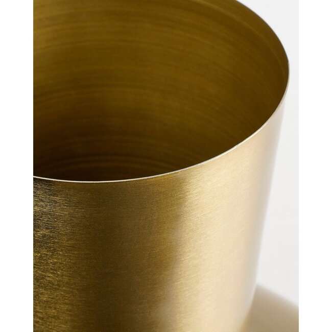 Mica Decorations Dara Vase aus Eisen - Gold