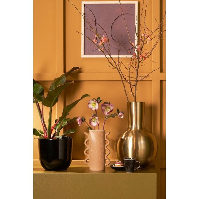 Mica Decorations Dara Vase aus Eisen - Gold