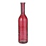 Mica Decorations Decoratieve fles Donkerrood 1Glas