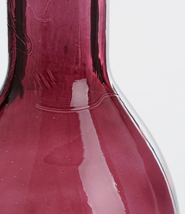 Decoratieve fles Donkerrood 1Glas